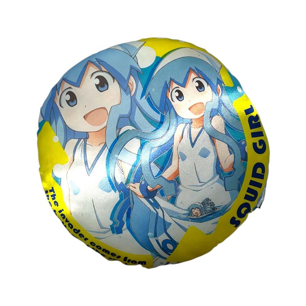 오징어소녀 원형 쿠션