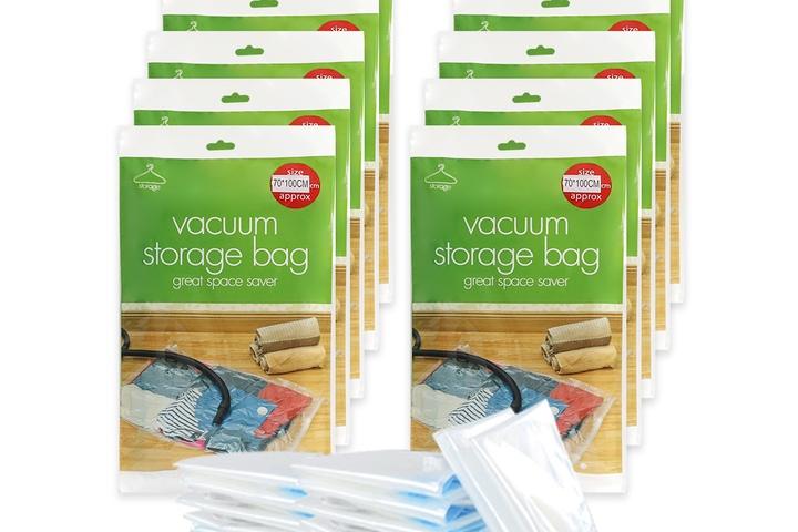 5+5 밸브형 진공 의류 이불 압축팩 대형