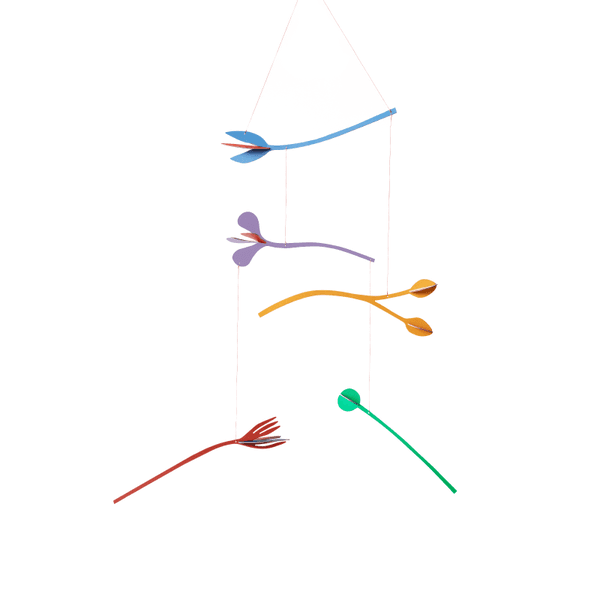 [ Studio ROOF ] Cordelia_ Floral Art Mobile