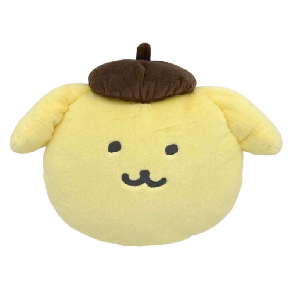 나가노 x 산리오 캐릭터스 콜라보 폼폼푸린 페이스 얼굴 등 쿠션