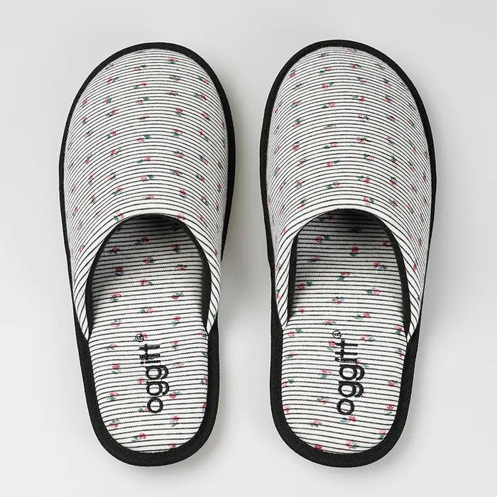 [29CM 단독] 룸 슬리퍼 로지 스트라이프