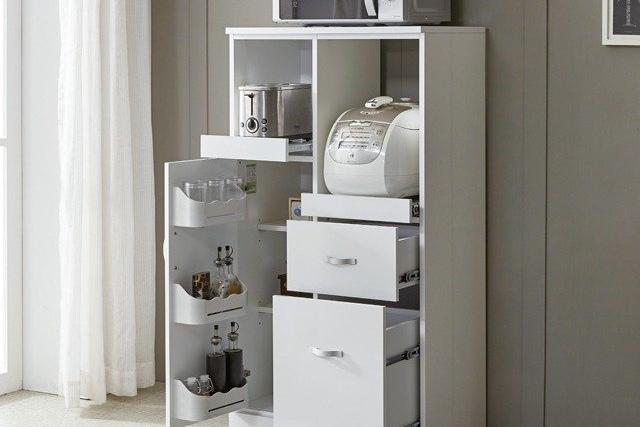 다기능 수납장 렌지대 이렌지 콤보