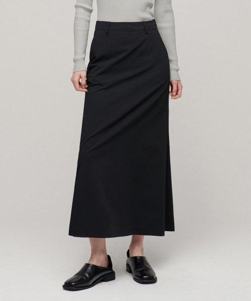 우먼즈 맥시 스커트 [블랙]