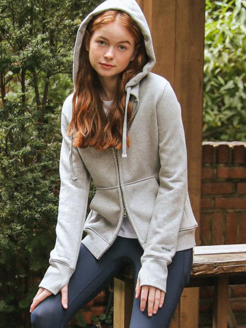 템플(TEMPLE)  슬림핏 기모 후드집업 - 사이즈 & 후기 | 무신사