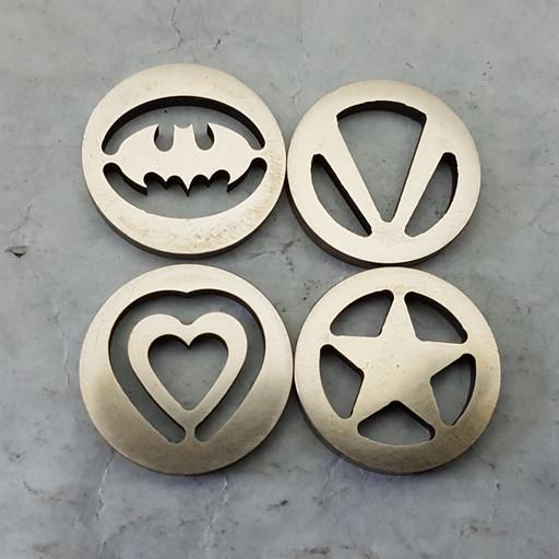 방짜유기 투각 골프 볼마커 주문제작