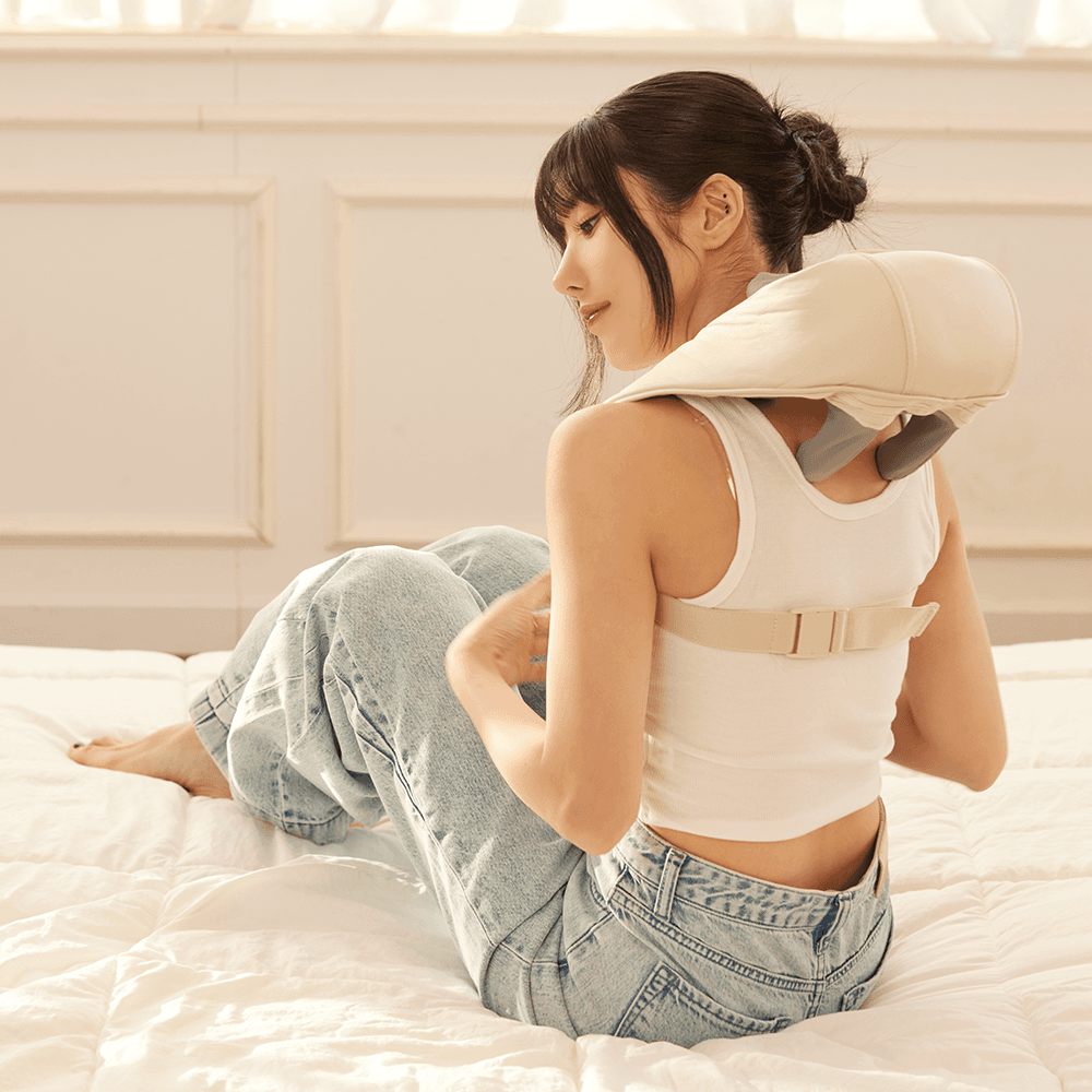 권은비 특별할인 스파알 포터블 목 어깨 마사지기