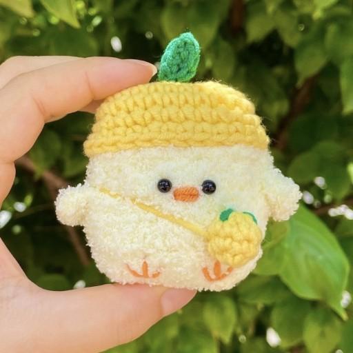 산타하리 출시 !🎅 과일모자를 쓴 하리 🐥🍊