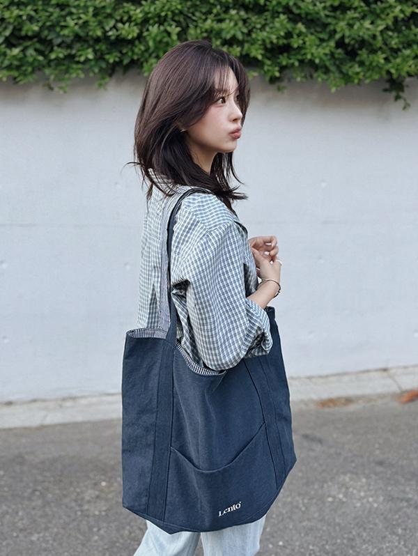 슬로우앤드 [오늘드림🚚/문의폭주!] made. 드라이브 뮤트톤 체크셔츠 - 2 color