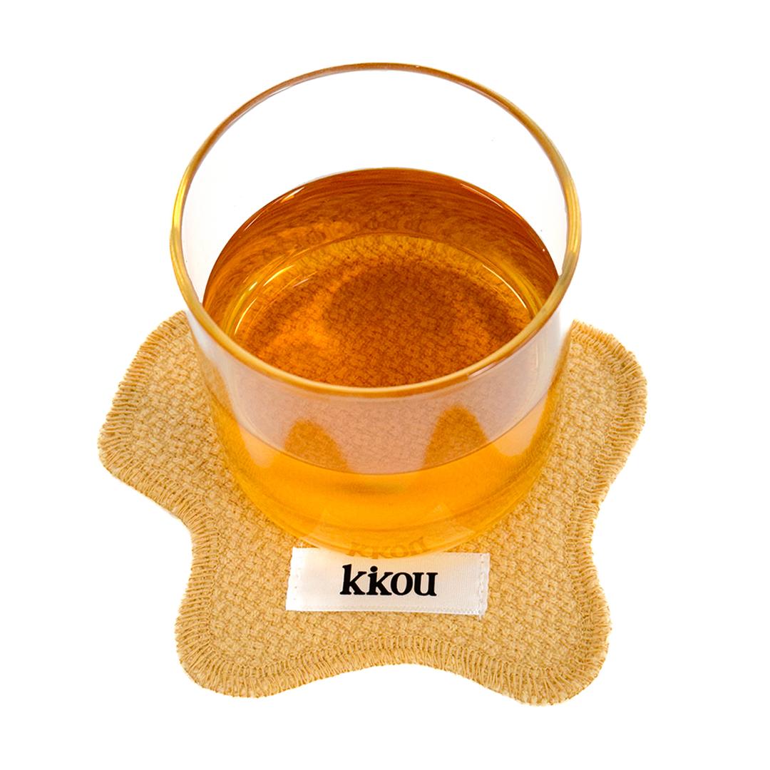 CURVED JELLO COASTER (BUTTER YELLOW)