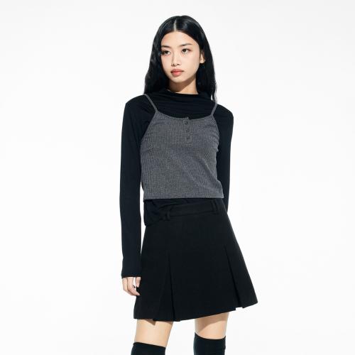 나시 레이어드 목폴라 티셔츠_MIWLWEC06A