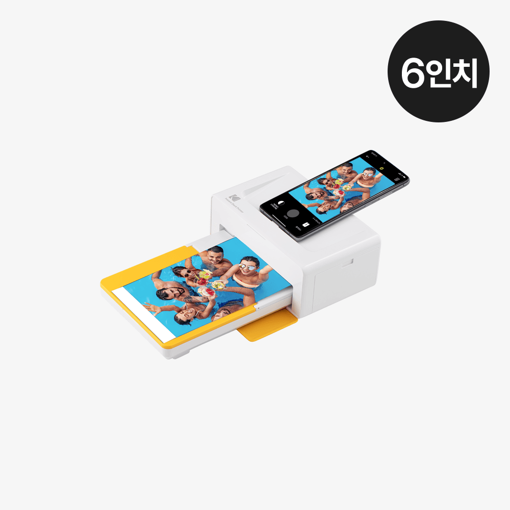 코닥 도크플러스 레트로 포토프린터 사진인화기+카트리지 10매