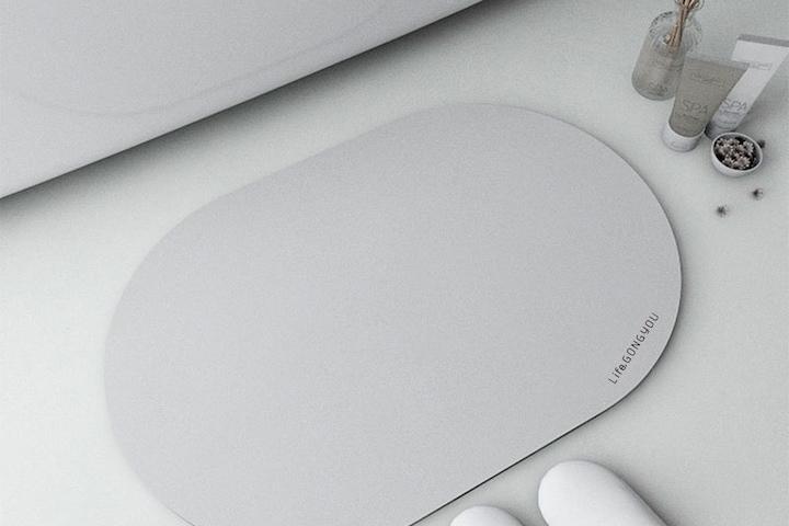 1+1 사은품증정 빨아쓰는 말랑말랑 물기쏙 규조토 발매트 주방 욕실 현관 화장실 미끄럼방지