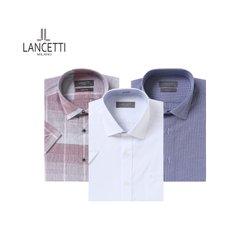 [란체티] 쿨 소프트 비즈니스 반소매 셔츠 (슬림핏/일반핏) 41종 택 1