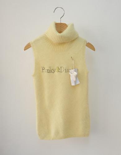 PINKY&DIANNE angora wool sleeveless [S]