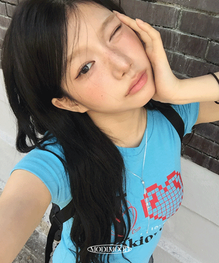 [슬림핏/캡소매] 핏예쁜 i💖 반팔 티셔츠