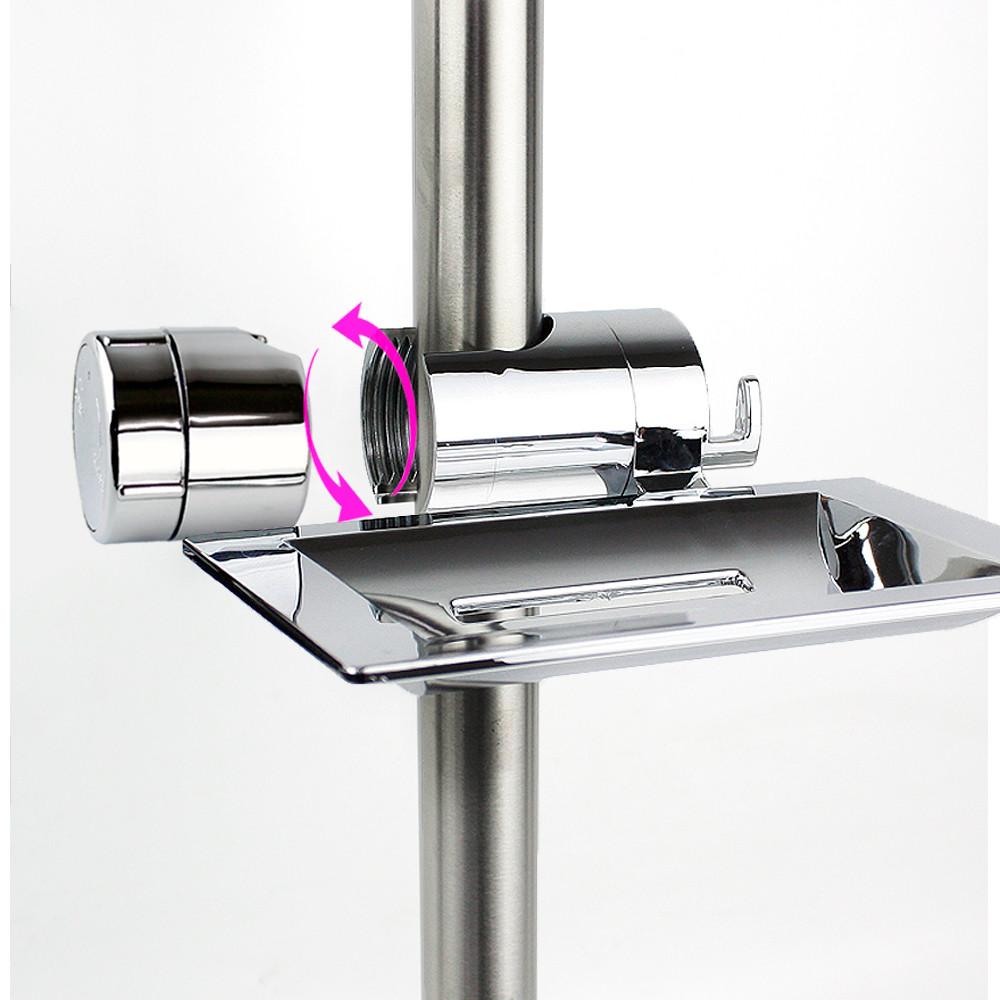 분리형 비누거치대 샤워기 슬라이드바 비누대 걸이 만능 분리형비누대