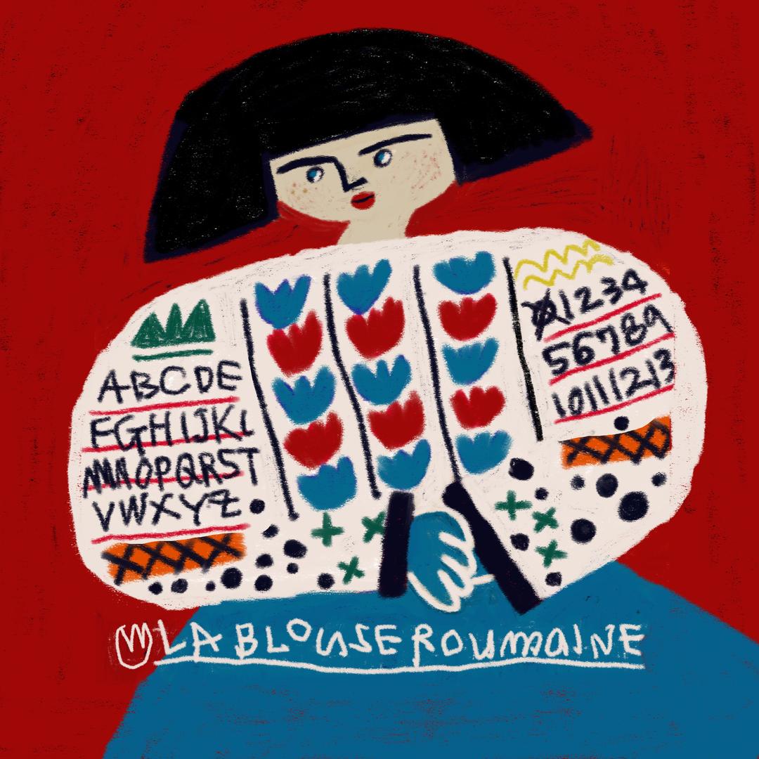 1.비아01 x플라베어 스마트톡 루마니아 블라우스