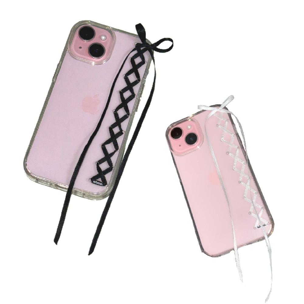 [kchmnd] eyelet ribbon case