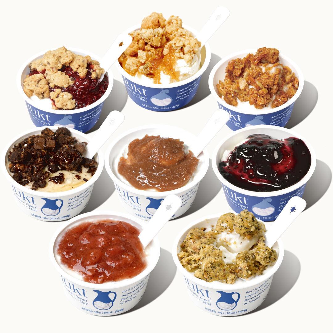 그릭요거트 그래놀라 외 15종 토핑 골라담기