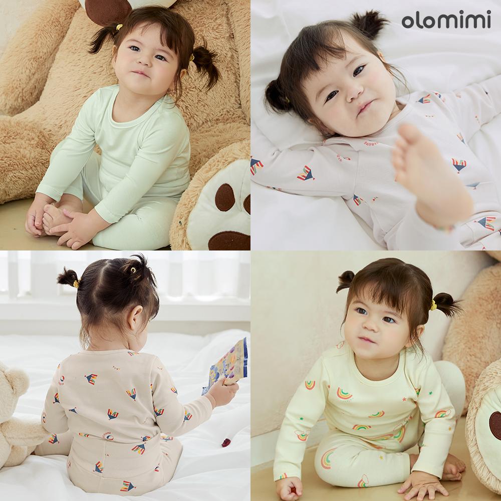 [쿠폰5%]유아 배앓이 모달/면스판 9부 8종택1