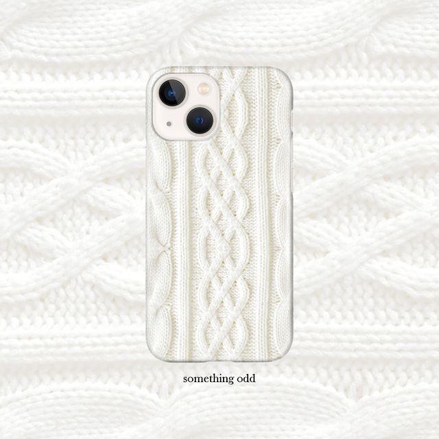 Cold Outside 콜드아웃사이드 썸띵오드 니트 하드케이스