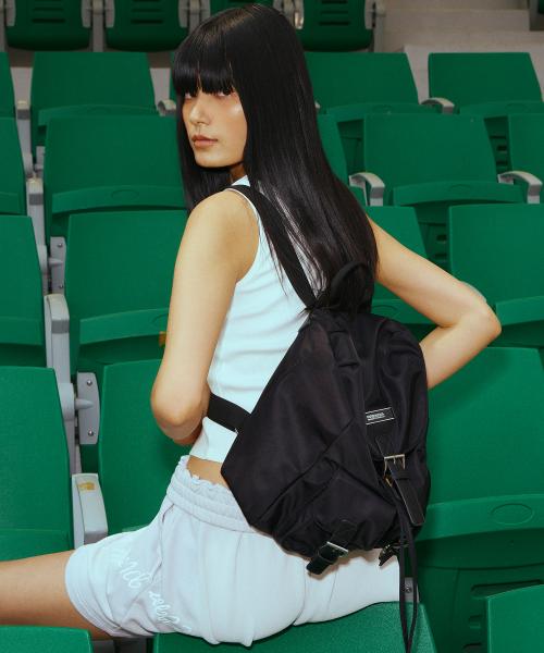 프렌다(PRENDA)  PRDA NYLON BACKPACK BLACK - 사이즈 & 후기 | 무신사