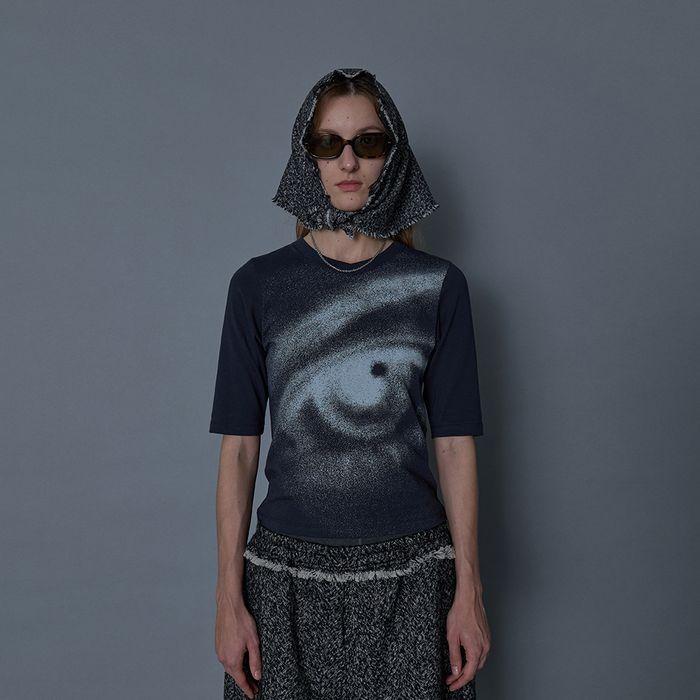EYE 5Sleeve Tee_Charcoal