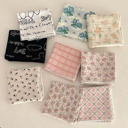 🌸선물추천🌸친환경 순면 손수건 스카프 키친크로스