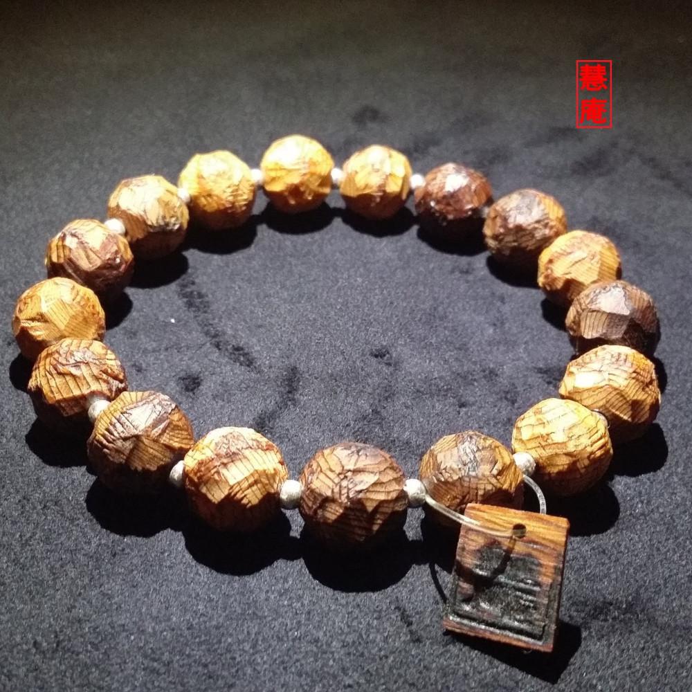 혜암스님수제염주 혜암스님 수제 주목나무합장주 염주팔찌 - 위시버킷