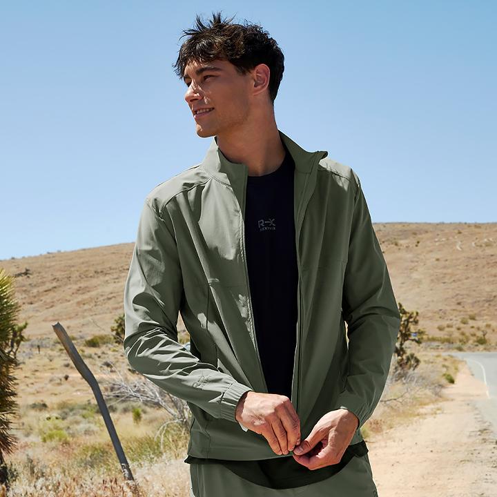 [클리어런스] RX 쿨링 트리코트 집업 자켓