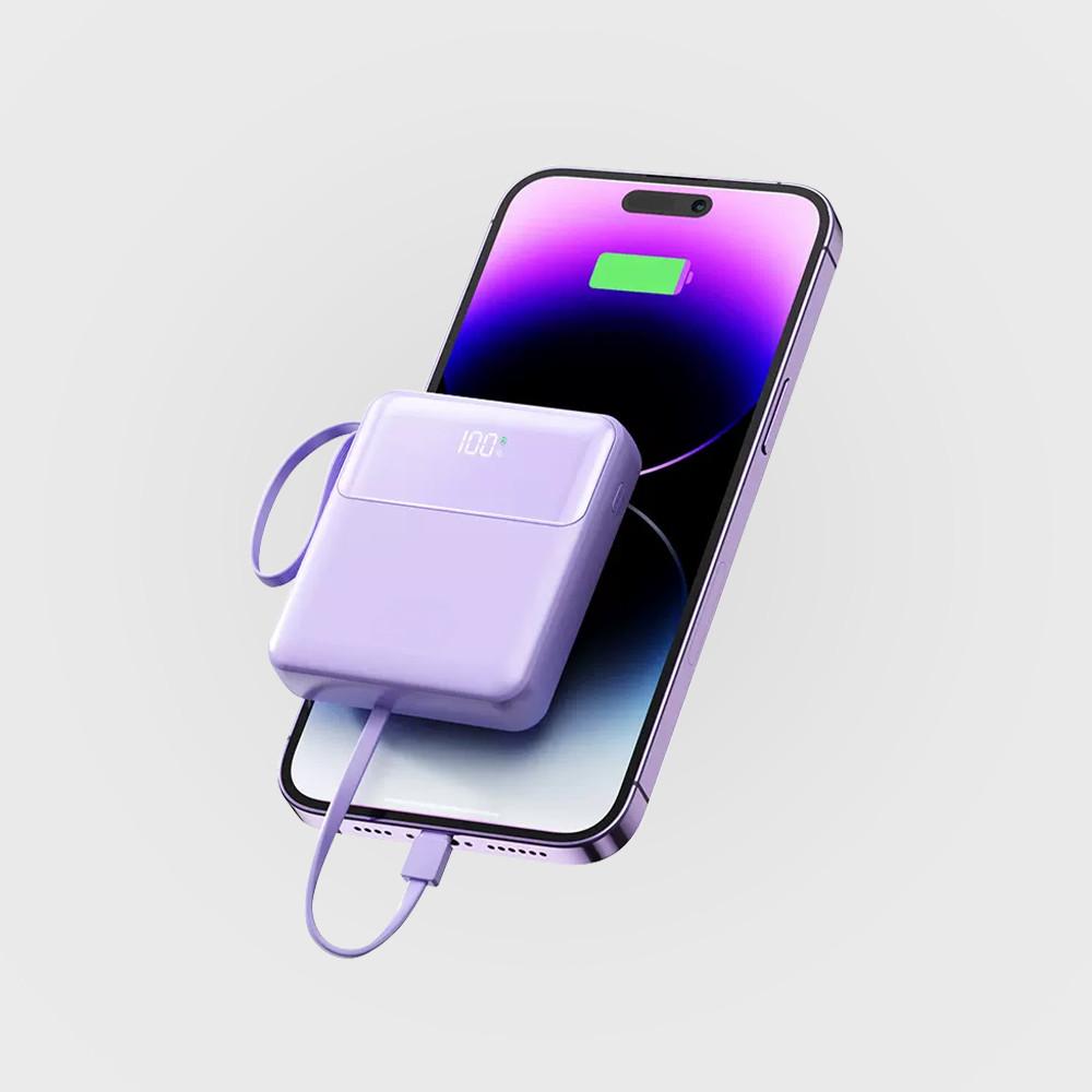 리베타 충전선 일체형 22.5W 고속충전 보조배터리 10000mAh 아이폰 C타입