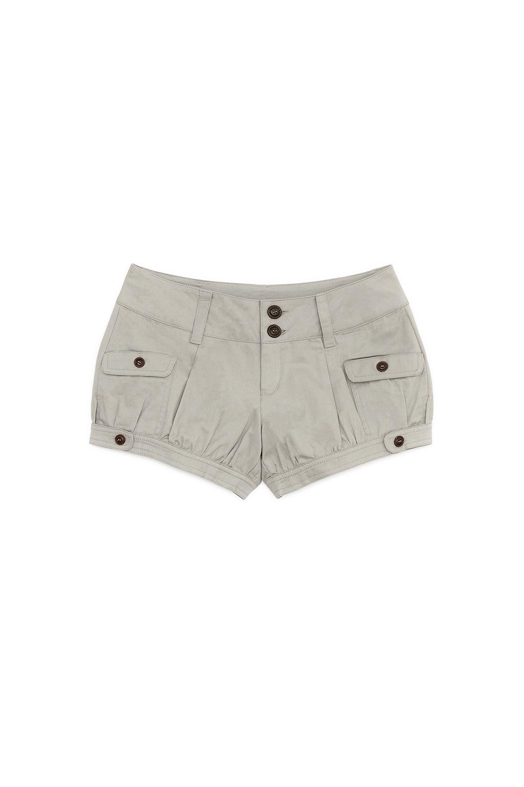 Pumkin flap shorts (Beige)