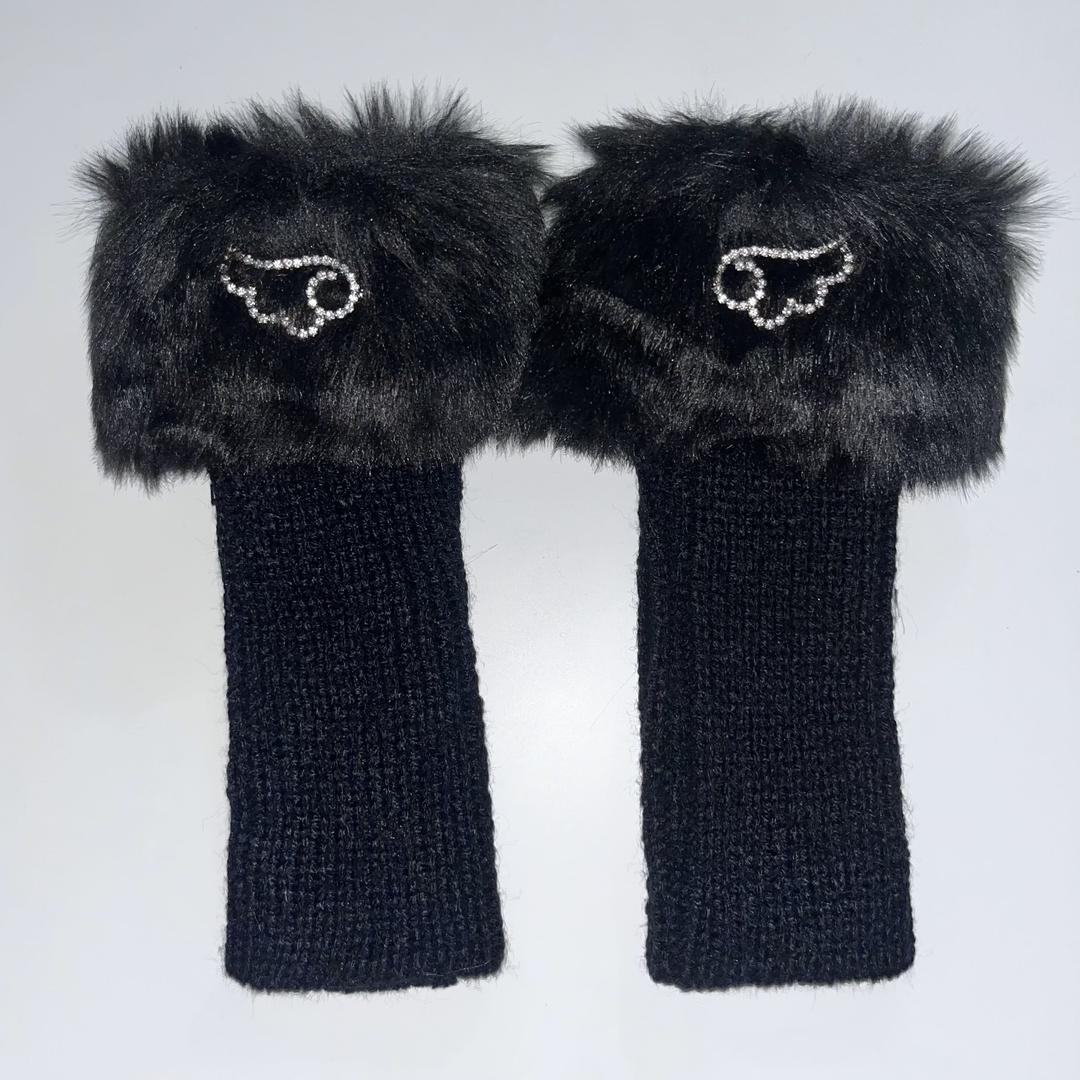 Angel Wings Hand Warmer (Black)