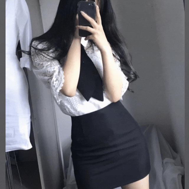 [24일까지폭탄세일/당일배송]교복치마 느낌~ H라인 미니스커트