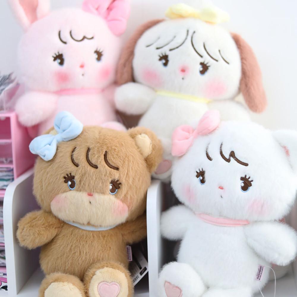 mikko 미코 캐릭터즈 25cm 인형 [4종류] / 캐릭터 인형가방고리 키덜트 방꾸미기