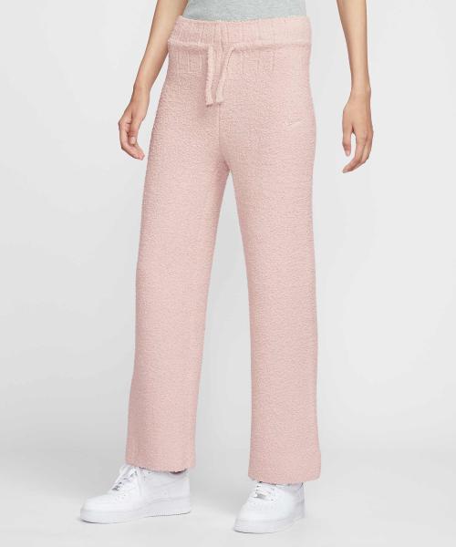 스포츠웨어 피닉스 코지 부클레 슬림 니트 팬츠 W - 실트 레드 / HV2767-667