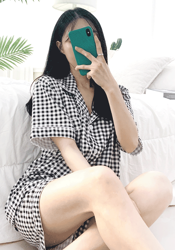 예쁨 썸머 클래식 파자마 세트