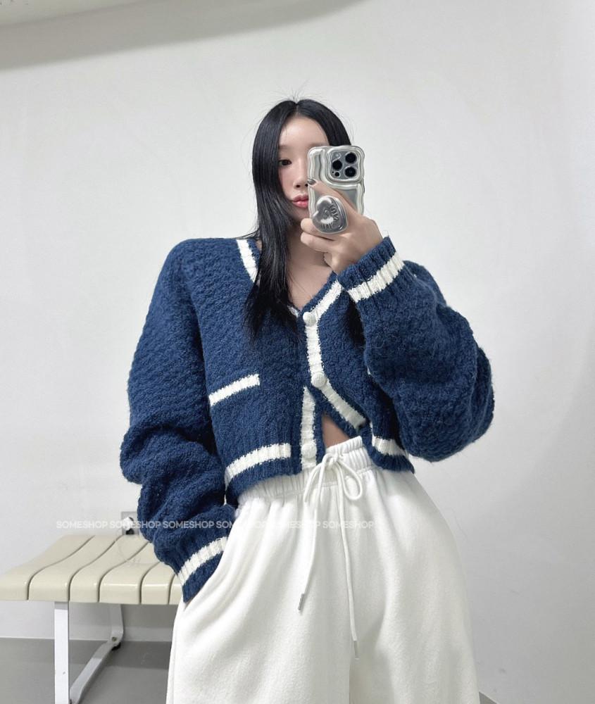 놉 NOB 엠보라인가디건 3컬러