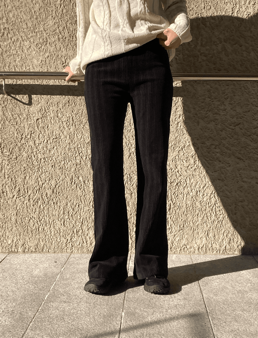 코듀로이 밴딩 부츠컷 팬츠 (3c)