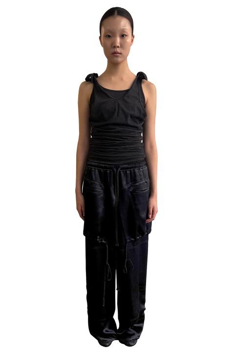 [4월4일 예약발송] Layered Scoop Tank, Ash