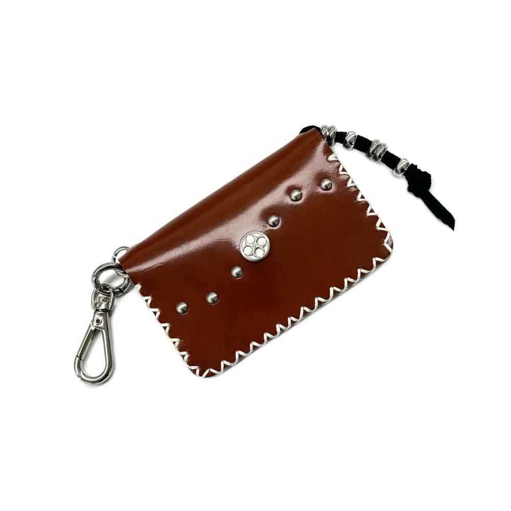 X 스터드카드지갑 (에나멜)