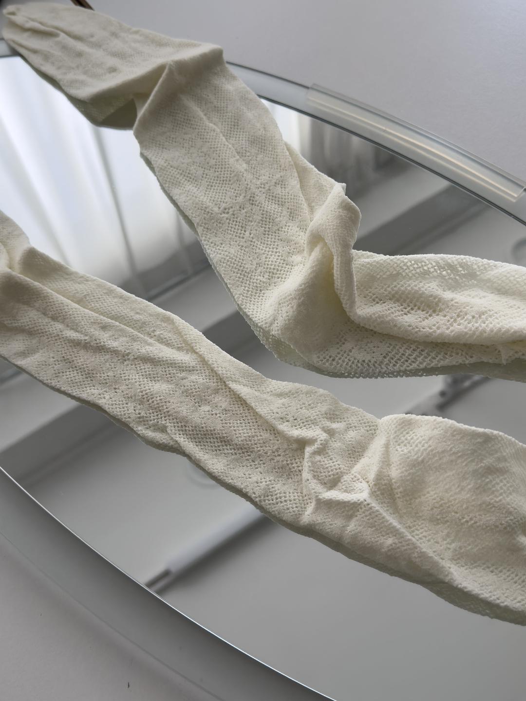 플라워 레이스 스타킹 2color