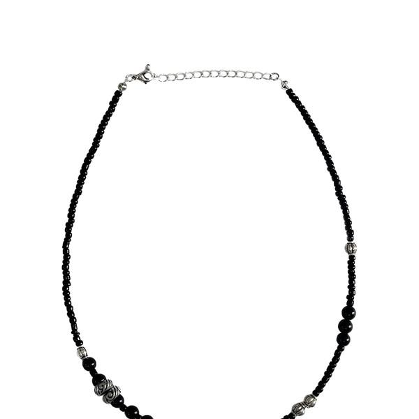 oriental pearl point necklace