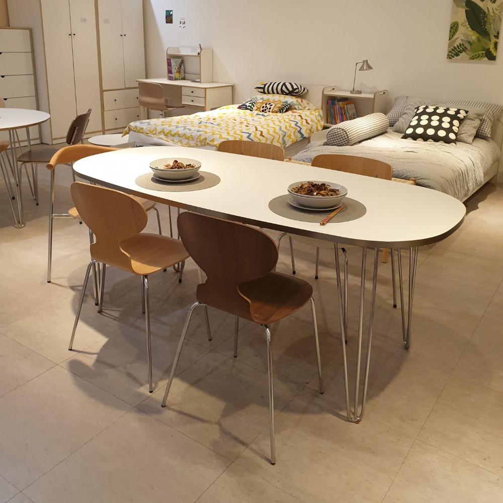 오노홈 자작엣지/한스테이블(1600) 라미네이트식탁