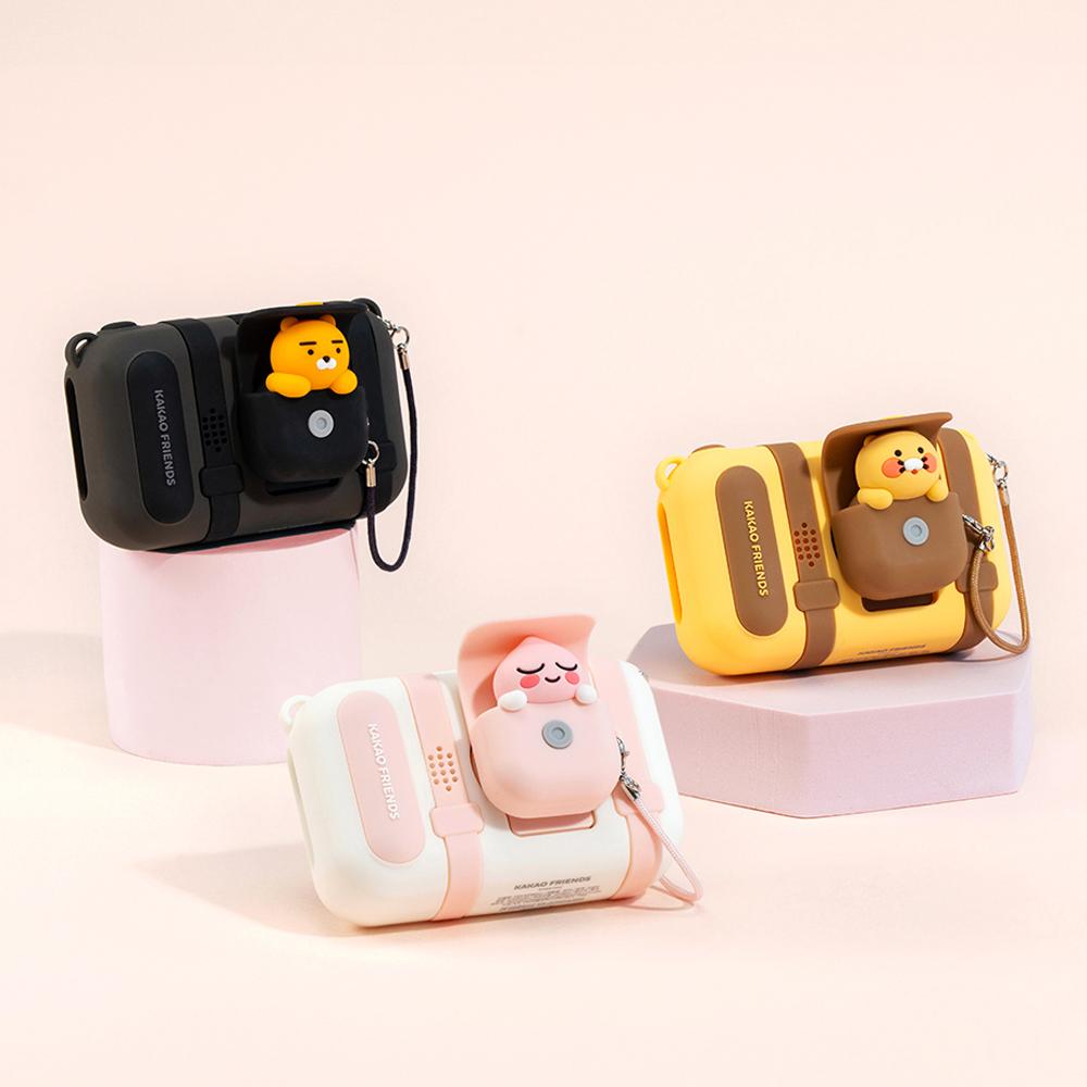 "요즘 대세 디카" 카카오프렌즈 셀피 포켓 디지털 카메라 셀카+캠코더모드 지원(+SD카드 16G포함)