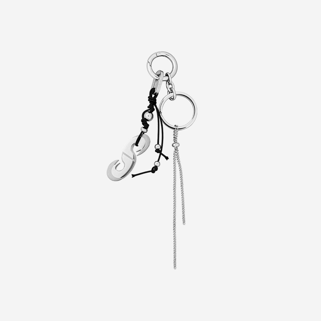 Sentiments No.421 Key Ring Silver