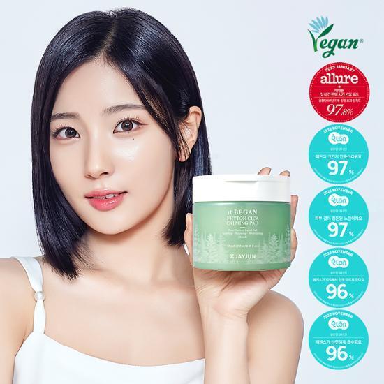 [앨리스 소희PICK][비건진정대왕패드] 제이준 잇 비건 편백 시카 카밍 패드 50매 (+20매 증정기획)