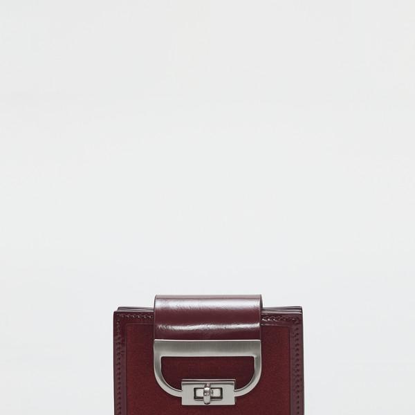 [예약주문 03/06 순차배송] Arco wallet (Suede wine)