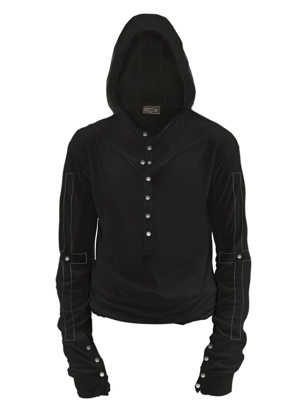 Cross Layered Hoodie (2color)