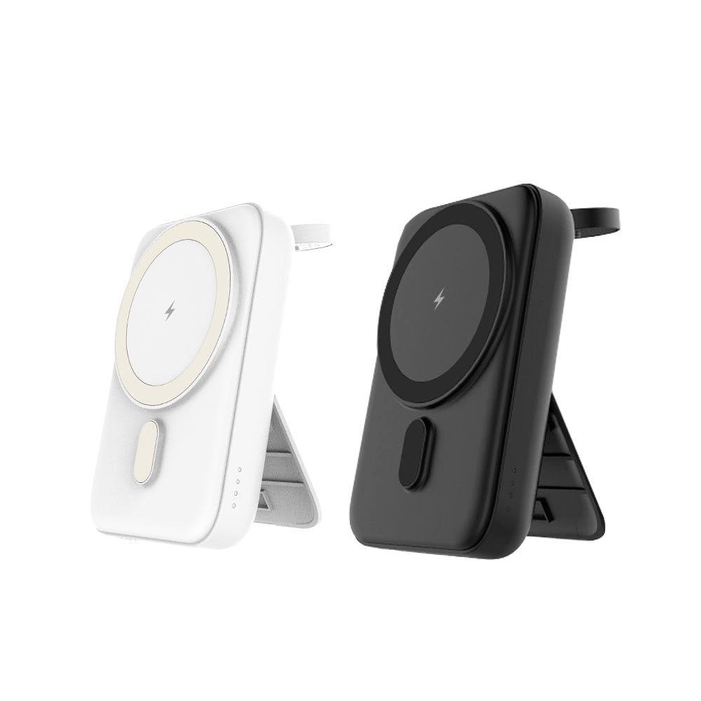 맥세이프 보조배터리 5000mAh 고속 충전 무선 거치대 워치 호환